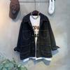 C S In The Room poCket Collar looSe Fit Denim jaCket 2Color