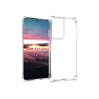 MMlife For Samsung Galaxy S21 Ultra Case Transparent Soft TPU Shockproof Cas Cover