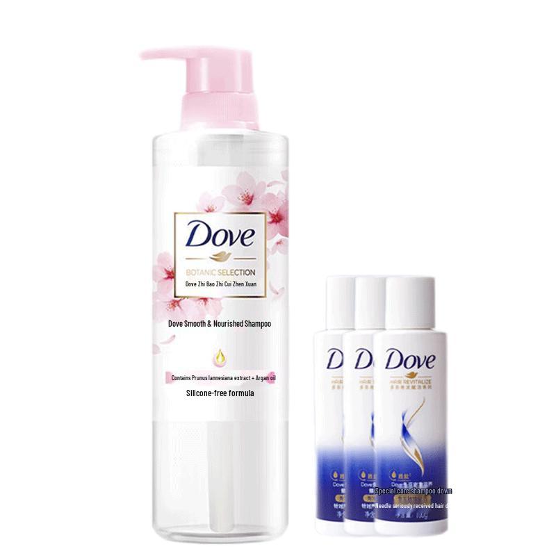 

Dove Botanical Smooth & Silky Shampoo Set