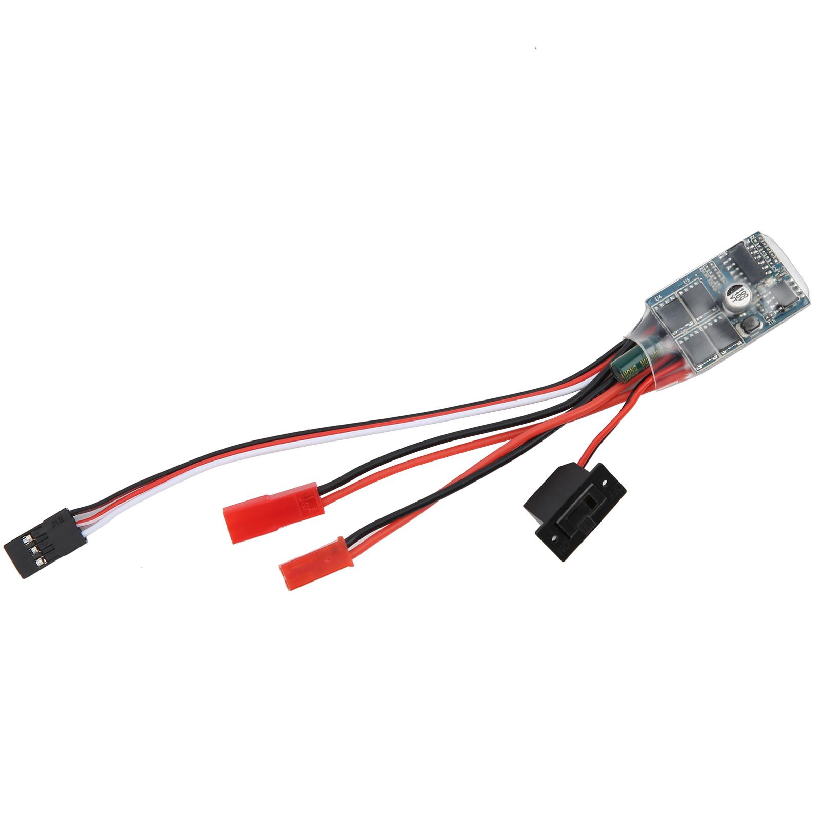 

30A ESC Brushed ESC Motor Electric Speed Controller with Brake for RC Car Boat Model