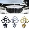 Autofelgenkappe Lenkrademblem Schalenaufkleber Chrom-Emblem Für Maybach Haube Lay Stand Logo S500 S600 V12 Seitenkotflügel Kofferraumemblem