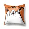 Halloweenský povlak na polštář do auta, bederní polštář, dýňový povlak na polštář na pohovku, kancelářský, domácí, do obývacího pokoje