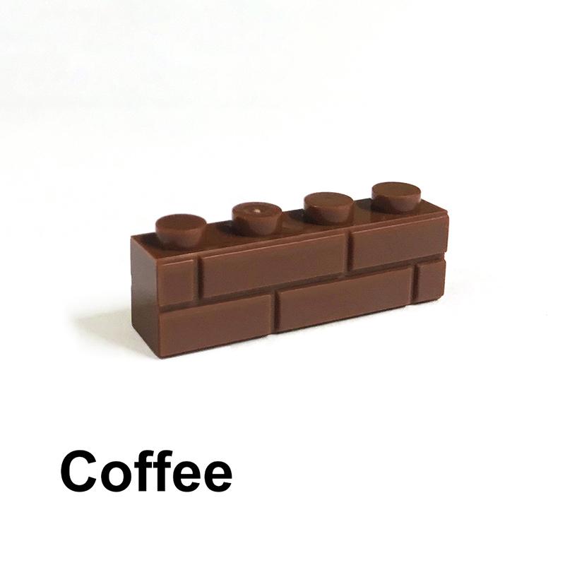 Bricks Toys DIY Educational Creative Compatible Dots 200pcs Thick 1x4 wall Figures Building Blocks Size With 15533 for Children