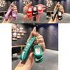 Multi Color Simulation Mini Slipper Pendant Keychain For Gift And Decoration