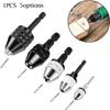 Keyless Drill Chuck Adapter Hex/Round Shank Power Tools Drill Accessories For Electric Grinder Nail Machine Engraving Machine