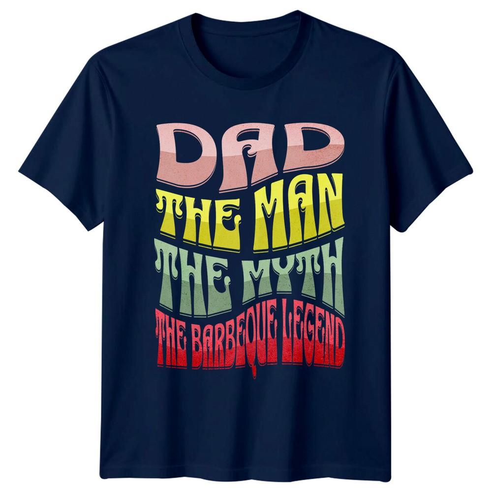 Dad The Unisex The Myth Barbeque Legend TShirt Fathers Day Gift