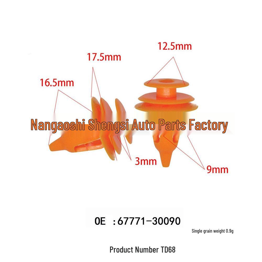 

Toyota Tundra/Lexus Highlander Door Panel Trim Clips - Off-road Accessories 10000 units