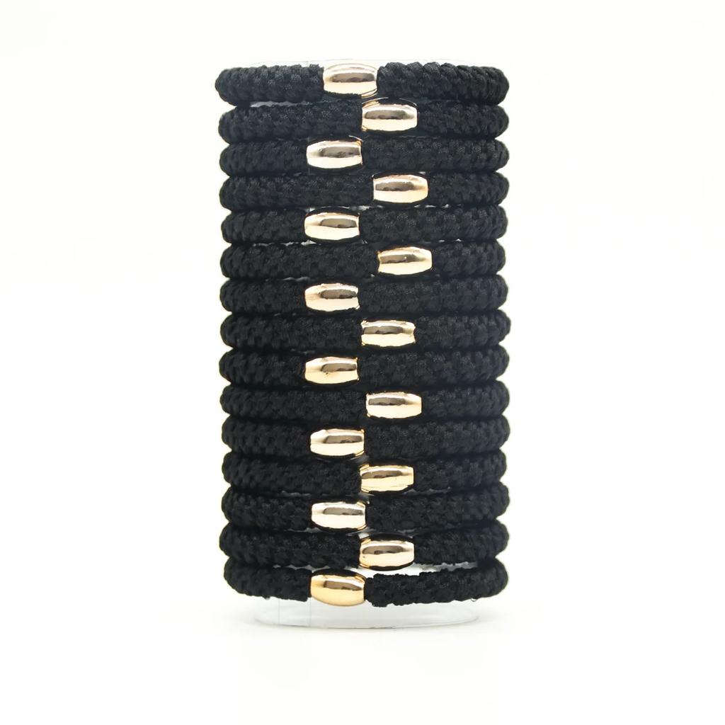 Hair Ties No Damage 10/15PCS Ponytail Holders Elastic Hair Ties for Thick Hair Bands for Women Girls's Braided