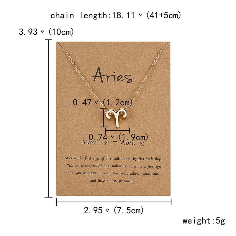 Rinhoo Fashion Sun Necklaces & Pendants Gold Color Alloy Pendant Necklace Wish Card Jewelry For Women Jewelry Birthday Gift