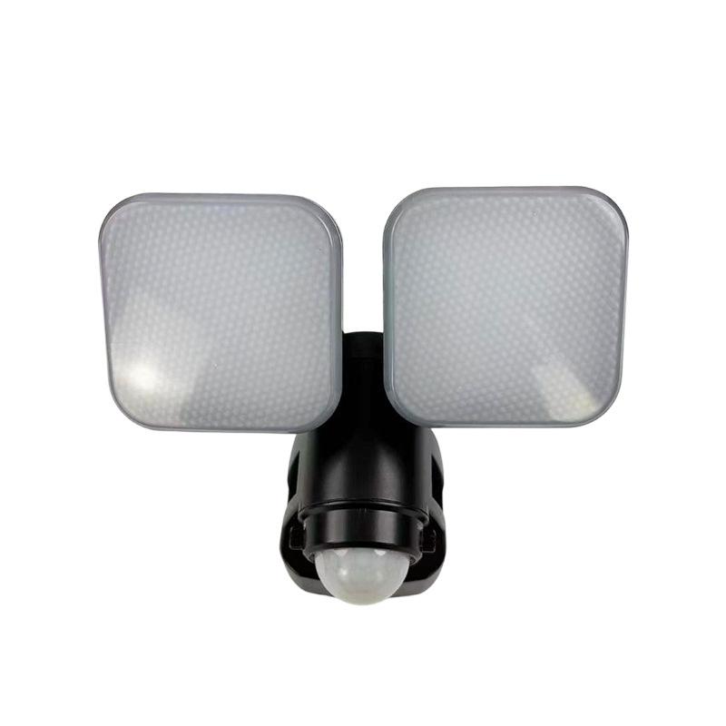 Solar K484 Dual Sensor Outdoor Wall Lamp - Infrared Motion Detection, Waterproof, Courtyard Light