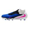 Nike Phantom 6 High Pro FG Racer Blue Unisex Cleats White Pink-Blast HQ2311-446