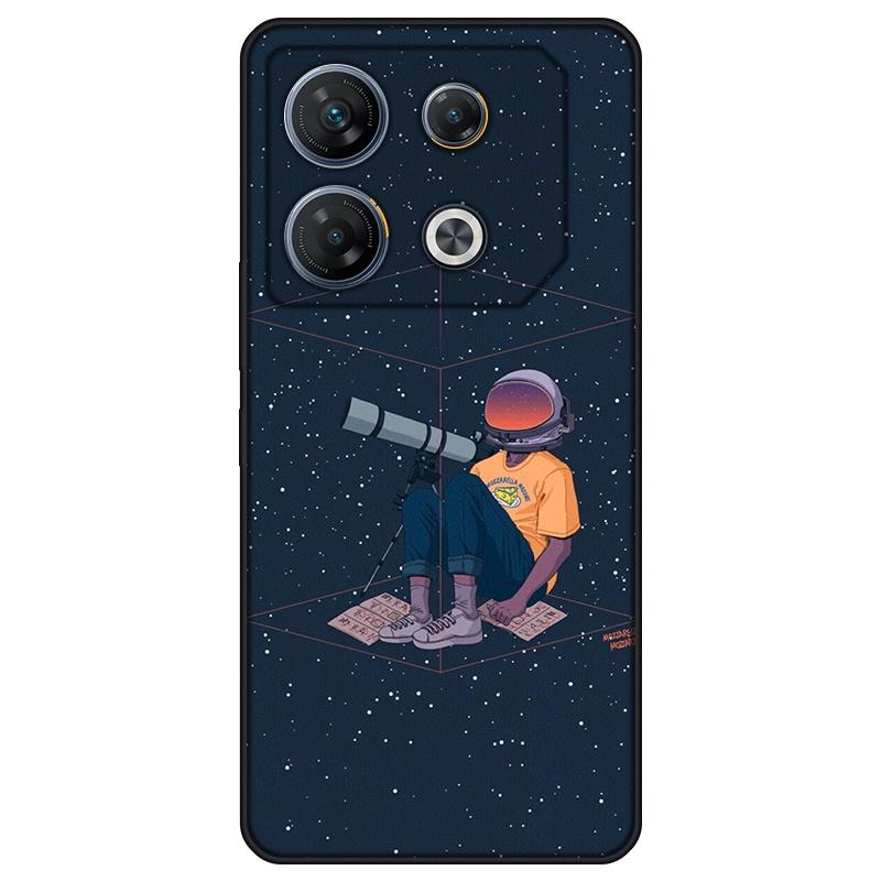 Für Infinix GT 10 Pro Gehäuse TPU lackierte Rückseite Infinix GT 10 Pro weiche Silikonhülle