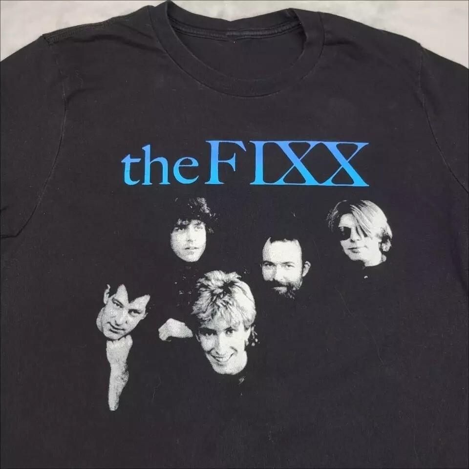 Музыкальный подарок на тур The Fixx Для фаната Все размеры от S до 5XL BT1217 Унисекс футболка S
