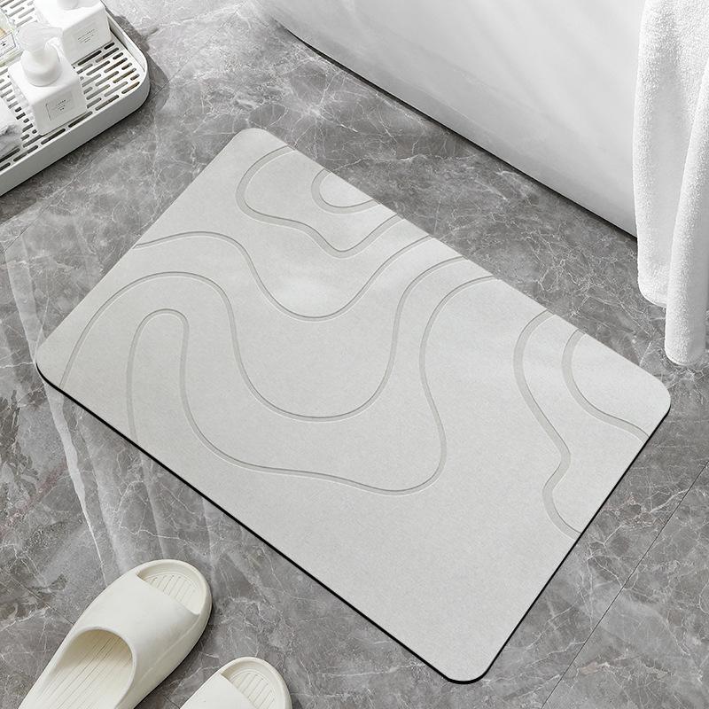 Diatomaceous Earth Quick-Dry Non-Slip Bathroom Mat