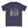 Never Forget 911 20th Anniversary Memorial Vintage Patriot Day American Flag T Shirt T Shirts Men Cotton Short Sleeve Tshirt