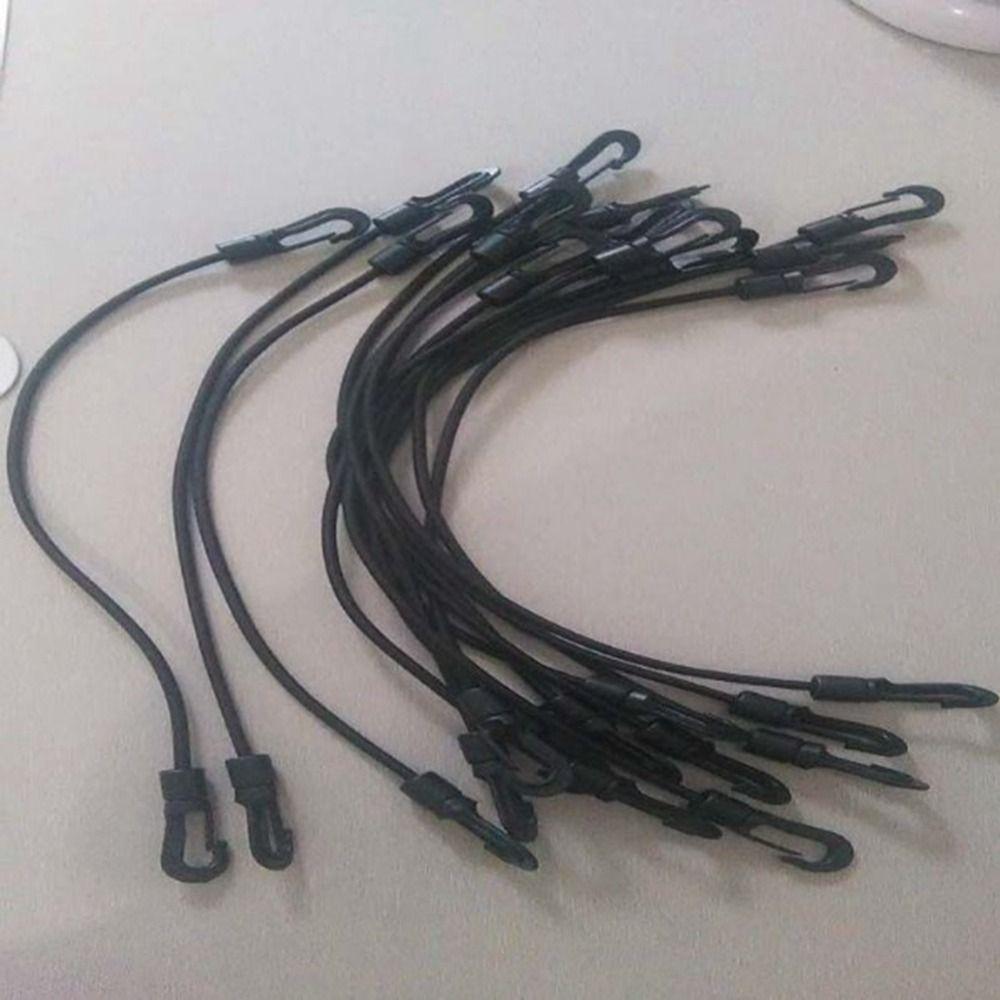 Double Ended Hook Strapping Small Elastic Rope Boat Sports Kayak Accessories  Outdoor Supply