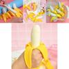 Fun Banana Stress Relief Toy For Kids, Teens Squeeze, Vent, And Play!