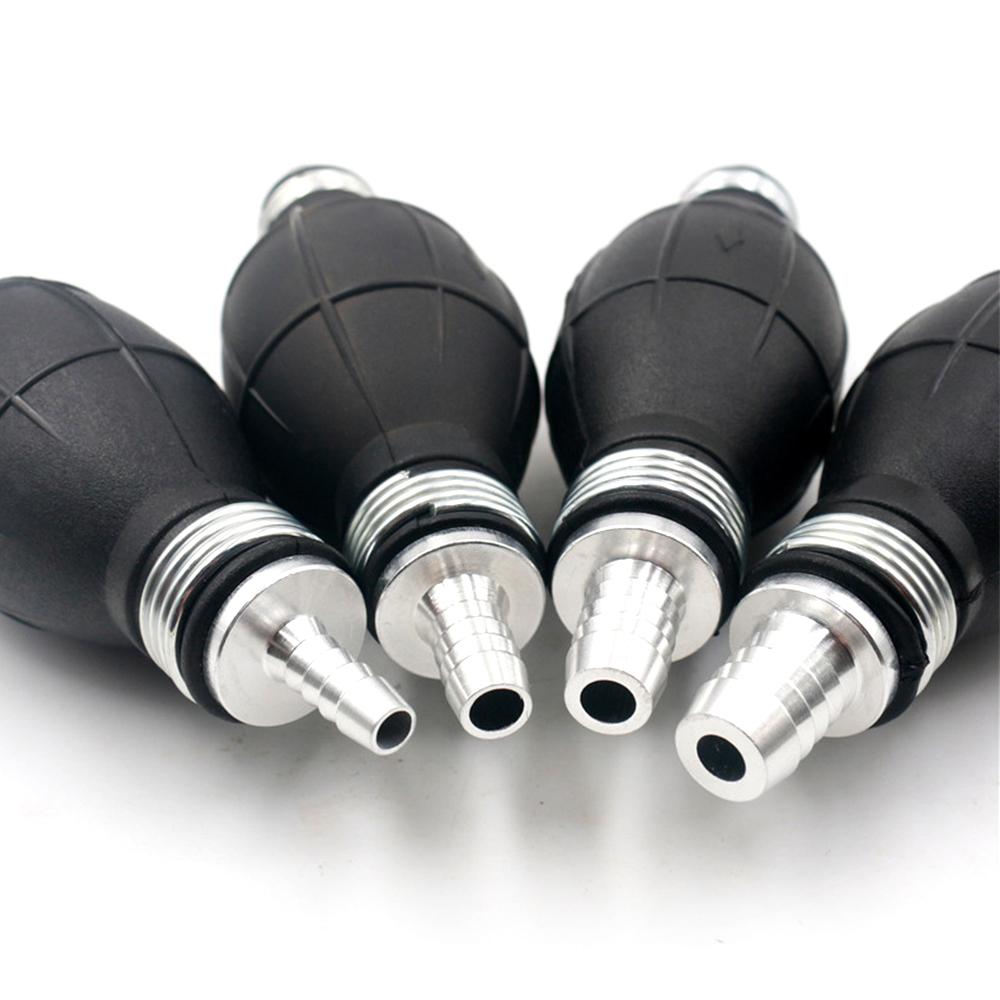 6mm/8mm/10mm/12mm Hand Fuel Pump Line Rubber Aluminum Hand Primer Bulb diesel oil transfer petrol for Car Boat Marine Outboard Fuel System Fittings7