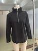 2025 Herbst/Winter Herren Cord Reißverschluss Stehkragen Langarm Polo Sweatshirt