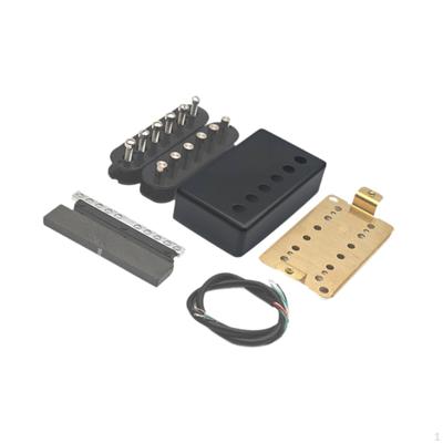 Kits de captadores de guitarra DIY Bobina dupla Instrumentos musicais leves Suprimentos Acessórios Substituições