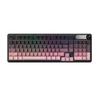 Furycube IP98 New 98-Key Waterproof USB-C Membrane Keyboard with RGB Backlit Detachable Wired Knob for Gaming Office Desktop Use