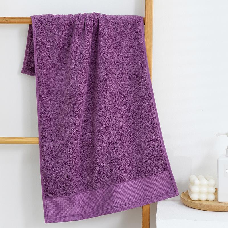 

Утолщенное полотенце из чистого хлопка для мытья лица взрослых, длинноворсный хлопок для гостиниц, мягкий водопоглощающий хлопок 35*75cm
