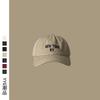 Baseball Cap Female Trendy Brand NY Embroidery Soft Top White Face Small Navy Blue Cap Female Autumn and Winter