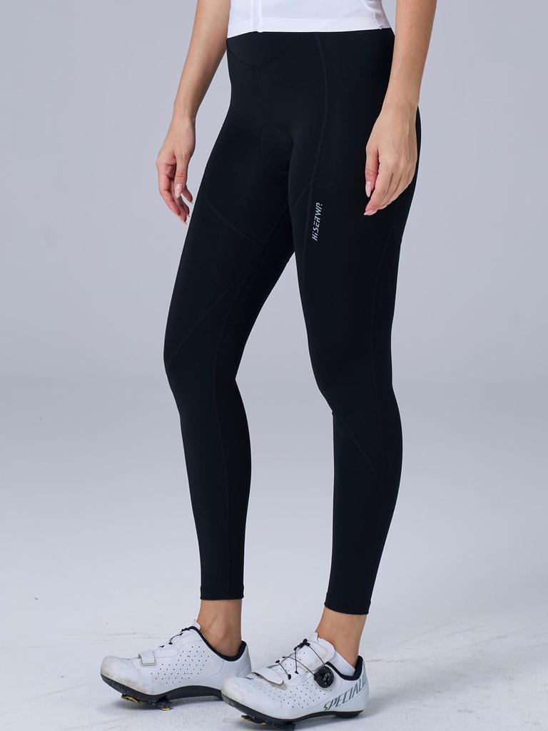 Hiserwa Women's High-Waist Cycling Pants - Hip-Lifting, Breathable, Quick-Dry, Elastic, Mid-Short Distance