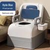 Portable Commode Toilet with Armrests