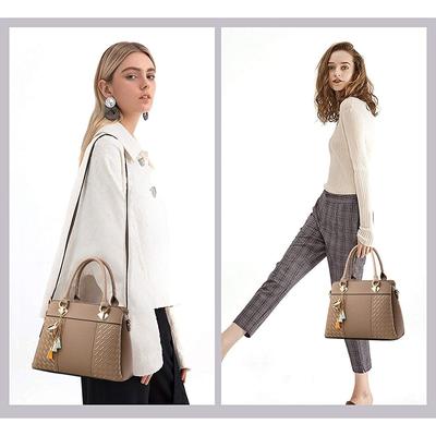 Handtasche für Frauen und Mädchen | Damen Geldbörse Kunstleder Handtasche | Frauengeschenke | Hochzeitsgeschenke für Frauen | Damentaschen mit 3 Fächern