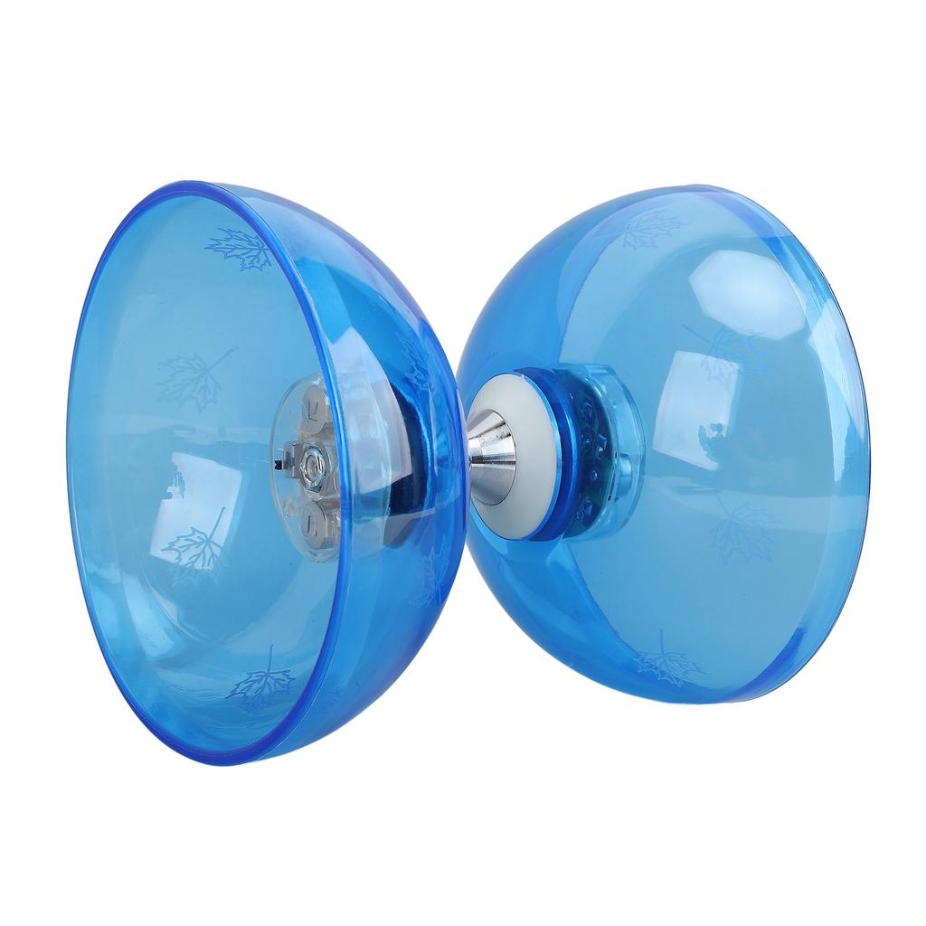 Chinesisches Jojo Diabolo Set Weichgummi Professionelles Chinesisches Diabolo Jonglierspielzeug mit 2 Stäben und