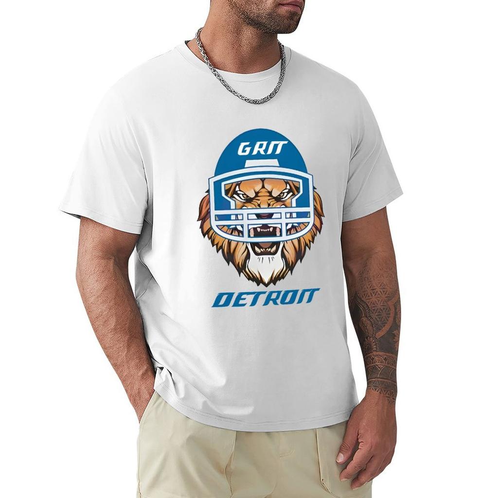 Grit lions football 2024 TShirt Summer Sports Quick Dry TShirt
