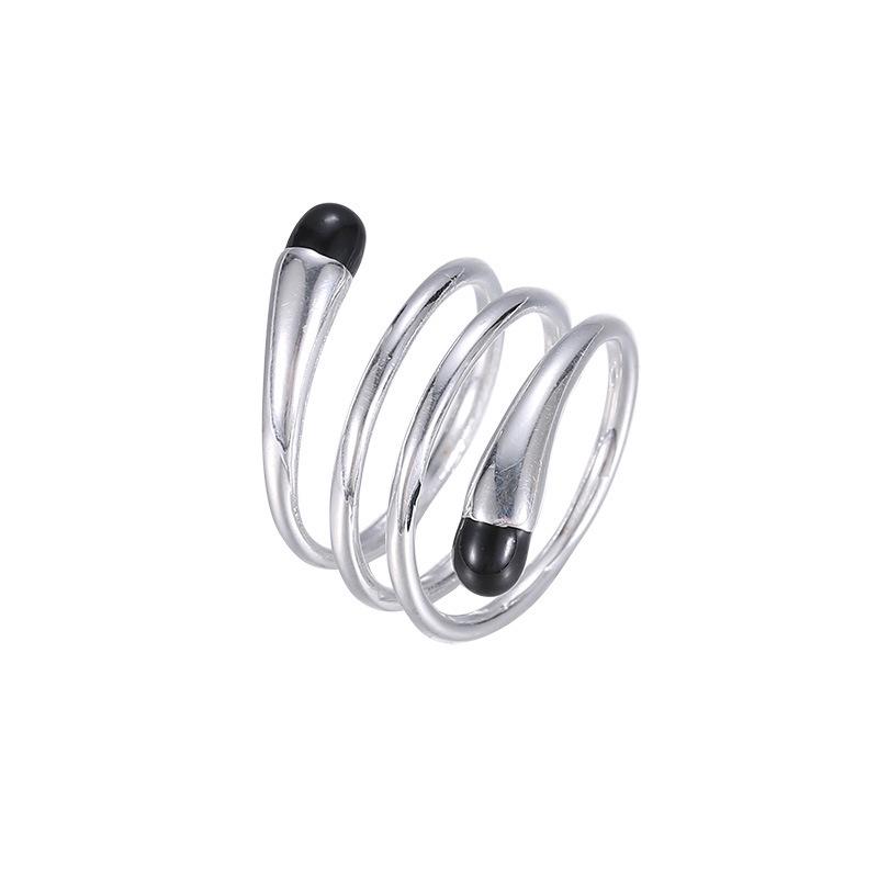 

Японское корейское многослойное эпоксидное кольцо-заявление для женщин – уникальный подарок для девушки или лучшей подруги Adjustable Opening