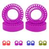 4PCS RC Inserts Fit for 1.0 Inch Tires Silicone RC Wheel Insert for 1/10 RC Crawler Car Accessories