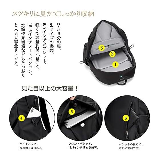 [RAKEE] Backpack, Stylish, Popular Backpack, Casual Backpack, Large Capacity, School, Lightweight, Waterproof, Durable, Town Backpack, 5 Colors