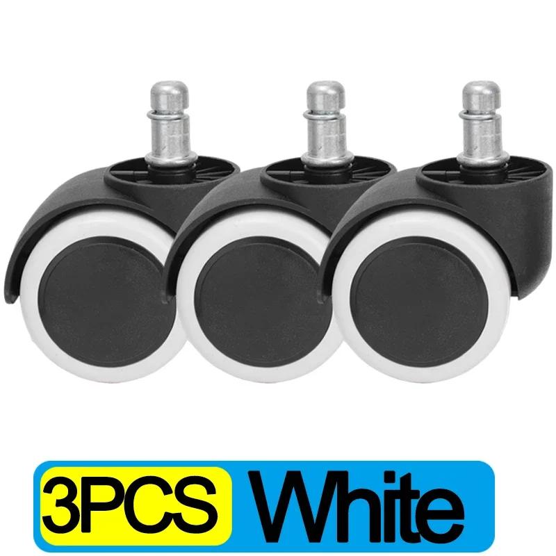 6/1PCS Universal Chair Wheel Caster Furniture Swivel Castor Office Replacement Wheels Roller Home Hardware 360° Load Bearing
