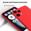 Pro pouzdro Nothing Phone 3A Lite Měkký prémiový kryt s popruhem z tekutého silikonu s flockováním uvnitř pro NothingPhone 3a Lite