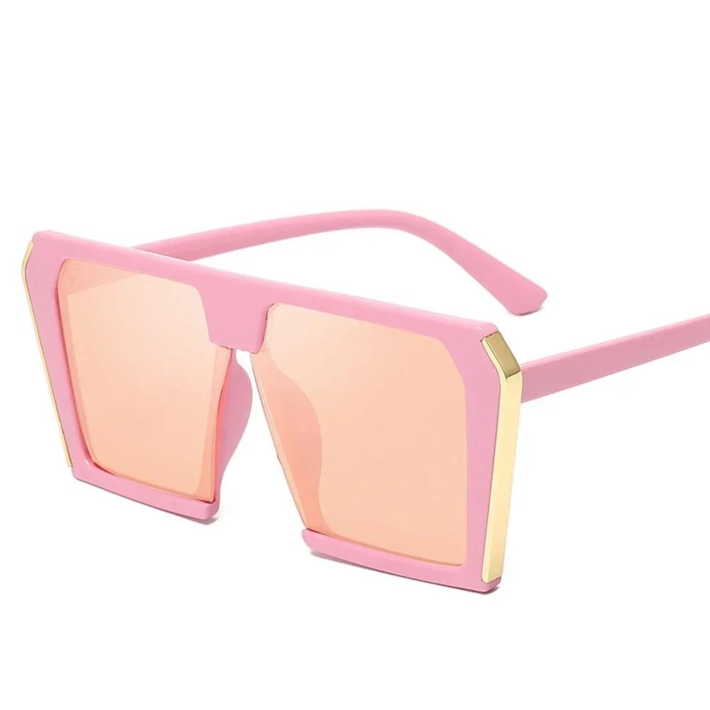 Trend Big Square Sunglasses Women's Brand Designer Retro Sunglasses Female Sunglasses Female Male Universal Lentes De Sol Mujer