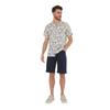 Threadbare Mens Floral Short-Sleeved Shirt