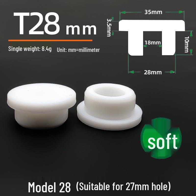 Silicone Rubber Drain Stopper for Washbasin, Mop Pool, and Children's Bathtub - Odor-Proof, Waterproof Stainless Steel Floor Plug.
