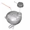 Radiator Coolant Overflows Bottle Expansion Tank Reservoir 9824198680 Auxiliary Kettle for C4 III C4X DS3