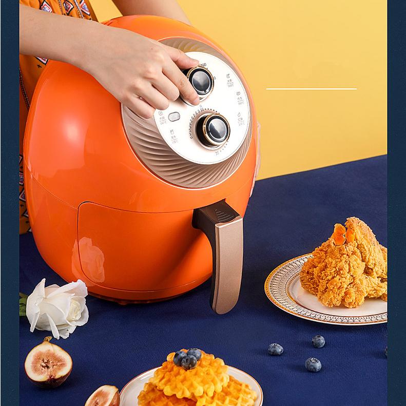 220V 3.5L Electric Food Fryer Automatic Multifunctional Home Appliance Household Air Fryer Food Frying Machine