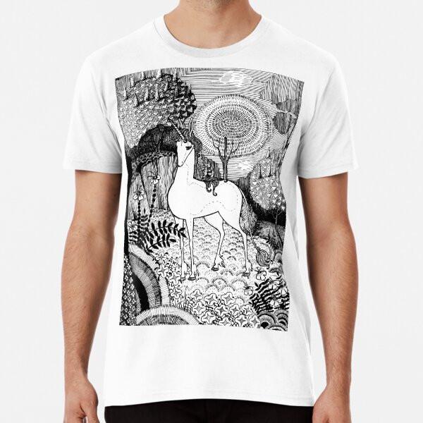 The Last Unicorn in the forest T-Shirt S-5XL Best T-Shirt
