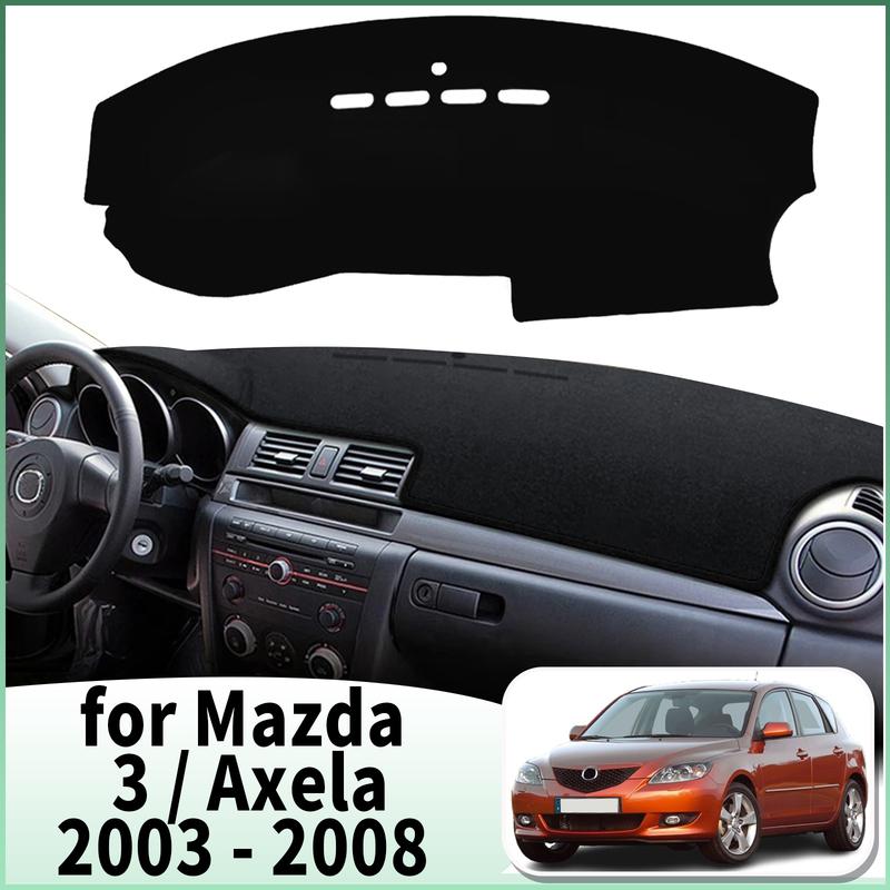 Fit for Mazda 3 BK Axela 2003 2004-2008 Mazda3 Dashmat Car Accessories Dashboard Cover Pad DashMat Sunshade Protective Carpet