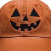 Halloween Hat Baseball Cap Embroidery Halloween Sun Hat Unisex Baseball Hat for Men and Women