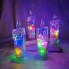 LED Electronic Candle Clear Rose Night Light Valentines Day Decor Best Gift For Girlfriend Home Decorative Atmosphere Ornament