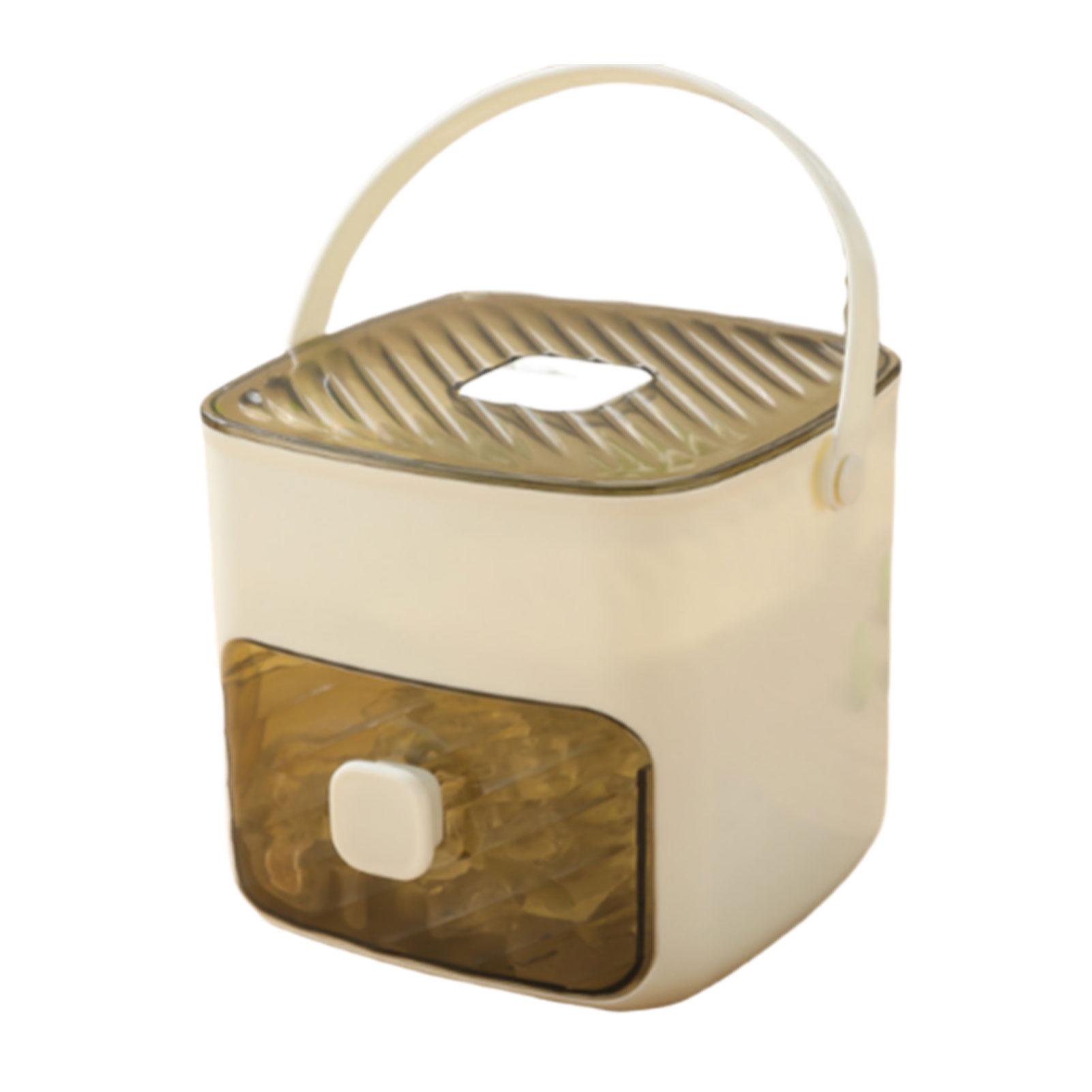 

Ручной пресс-форма для льда, быстрое извлечение льда, легко брать с собой, бытовая многослойная коробка для приготовления льда белый