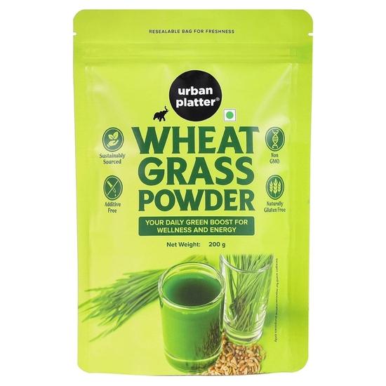 

Urban Platter Organic Wheatgrass Powder, 200g [Immunity boosting | Superfood | Supports healthy metabolism | Detoxifying]
