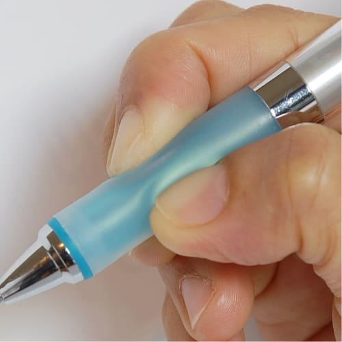 Mitsubishi Pencil Mechanical Pencil Alpha Gel 0.5 Kurtoga Stays Concentrated Blue M5858GG1P.33