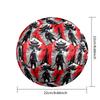 Japanese Samurai Indoor Soccer Ball Size 5 Colorful All Ages Machine Stitched PVC Competition Ready Durable High-Bounce